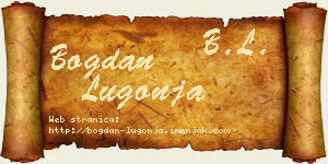 Bogdan Lugonja vizit kartica